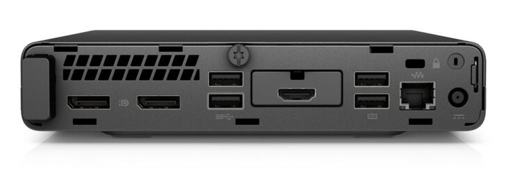 Back panel port selection (Source: HP)