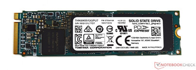 M.2-SSD from Toshiba