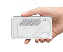 The Tiiny AI Pocket Lab mini PC packs 80 GB of LPDDR5X memory and a 12-core ARM CPU. (Image source: Tiiny AI, edited) 