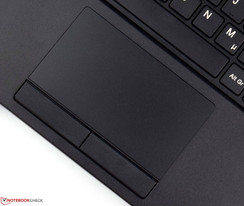 Touchpad of the Fujitsu LifeBook A557