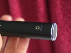 The Oclean X Ultra S lights up during use.