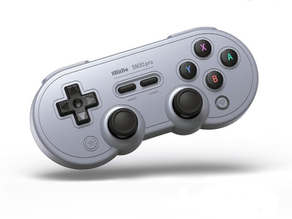 The 8BitDo SN30 Pro (pictured) is compatible with Windows, Android, iOS, Switch, and SteamOS. (Image source: 8BitDo)