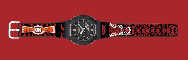 The Casio G-Shock x Mooze collaboration GA-2100 series watch. (Image source: G-Shock India via Instagram)