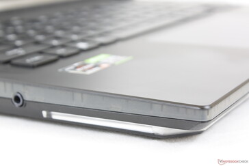 The LED bar extends across the front edge and along two to three inches on the sides