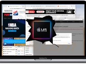 The first Apple M1-native running malware has been discovered. (Image source: Apple/PCRisk - edited)