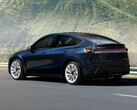 Model Y in Marine Blue color arrives to the US.