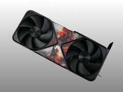 Image showing the custom Battlefield 6-themed RTX 5090 GPU. (Image Source: Nvidia) 