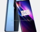 A CAD render of what the OnePlus 8 will apparently look like. (Image source: @Onleaks & CashKaro.com)