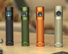 The Olight Baton series includes the 1,600-lumen Baton 4 Pro and 1,800-lumen Baton Ultra (far right) flashlights.