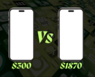 An illustration. $300 CMF Phone 2 Pro went against the  Sony Xperia 1 VII (Image source: DrMoRobot/Canva and Geralt/Pixabay; edited)