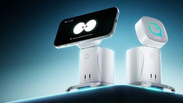 The Pisen iDock charging station smartphone app turns iPhones into AI companions when docked for charging. (Image source: Pisen)