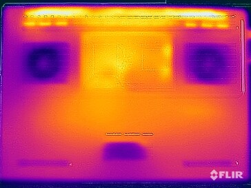 Stress test surface temperatures (bottom)