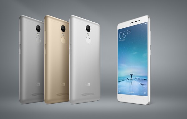The Redmi Note 3 was the first Xiaomi smartphone with a fingerprint scanner. (Image source: Xiaomi)