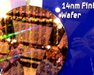 Samsung first generation 14 nm FinFET wafer