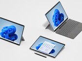 The Surface Pro 8 looks like the Surface Pro X, but with considerably better hardware. (Image source: Microsoft)