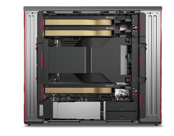 Lenovo ThinkStation P7 - Internals. (Image Source: Lenovo)