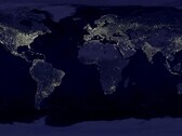 An image showing the continents on Earth at night. (Image source: Pixabay)