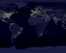 An image showing the continents on Earth at night. (Image source: Pixabay)
