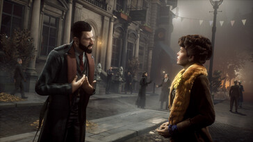 As the game progresses, players unlock various supernatural abilities, allowing them to impale enemies with blood spears or eliminate them with deadly shadow attacks. (Pictured: A screenshot from Vampyr.)