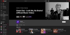 YouTube Premium homepage (Source: Own)