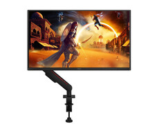 The Q27G4ZDB is AOC&#039;s latest 27-inch QD-OLED gaming monitor. (Image source: AOC)