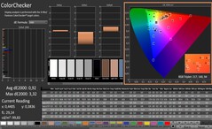 CalMAN: ColorChecker (calibrated)