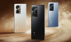 ZTE will offer the Axon 40 Pro in three colours, starting at CNY 2,998 (~US$450). (Image source: ZTE)