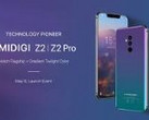 The UMIDIGI Z2 and Z2 Pro are decently-powered phones with some distinctly 2018 features. (Source: GizmoChina)