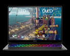 The Omen Transcend 14 has a modern design adorned with RGB lighting. (Image source: Windows Report)