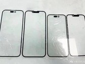 The iPhone 14 and iPhone 14 Pro will be the smallest flagship iPhones that Apple releases this year. (Image source: Weibo)