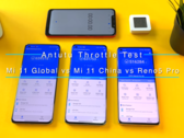 Two versions of the Mi 11 go head to head. (Source: YouTube)