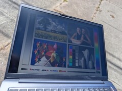 Outdoors under sunlight
