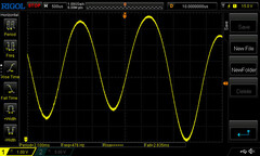 Starting from 21% and below the frequency is 475 Hz