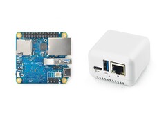 The NanoPi NEO3 can be purchased with a case. (Image source: FriendlyARM)