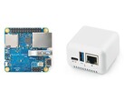 The NanoPi NEO3 can be purchased with a case. (Image source: FriendlyARM)