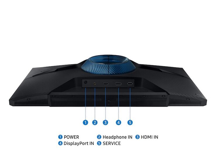 The gaming monitor sports a 1080p VA panel, which seems on the lower side for a 27-inch monitor. (Image source: Samsung)