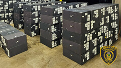 Seized Starlink kits meant for resale (Image source: LTPD)