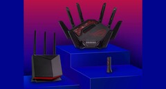 Asus&#039; latest networking hardware. (Image source: Asus)