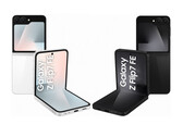 Samsung is only expected to offer the Galaxy Z Flip FE in two launch colours. (Image source: via Evan Blass - edited)