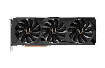 The Zotac 2080 Ti Triple Gaming GPU. (Source: Zotac)