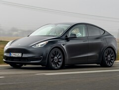 A Tesla Model Y (Image source: Michal Lauko via Unsplash; cropped)