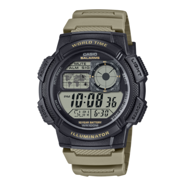 The Casio AE-1000W-5AV watch. (Image source: Casio)