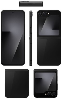 The Galaxy Z Flip 7 FE pictured here aims to serve as a low-cost alternative to the Flip 7 (image source: Evan Blass)
