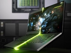 The RTX 5090 will feature in laptops like the Razer Blade 16 and Razer Blade 18. (Image source: Nvidia - edited)