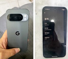 Leaked images show a Google Pixel 10 Pro prototype (Image source: Mystic Leaks)