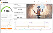 3DMark Time Spy mains operation