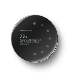 Nest Learning Thermostat (4th gen) with smart ventilation alert. (Image source: Google)