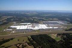 Nissan factory in Mississippi. Musk appears to shut down rumours of Tesla investing in Nissan&#039;s factories in the US (Image source: Nissan)