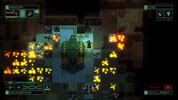 Pictured: A gameplay screenshot from Quasimorph.