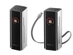 The Rapid Pro Power Bank series has a retractable USB-C cable. (Image source: EcoFlow)